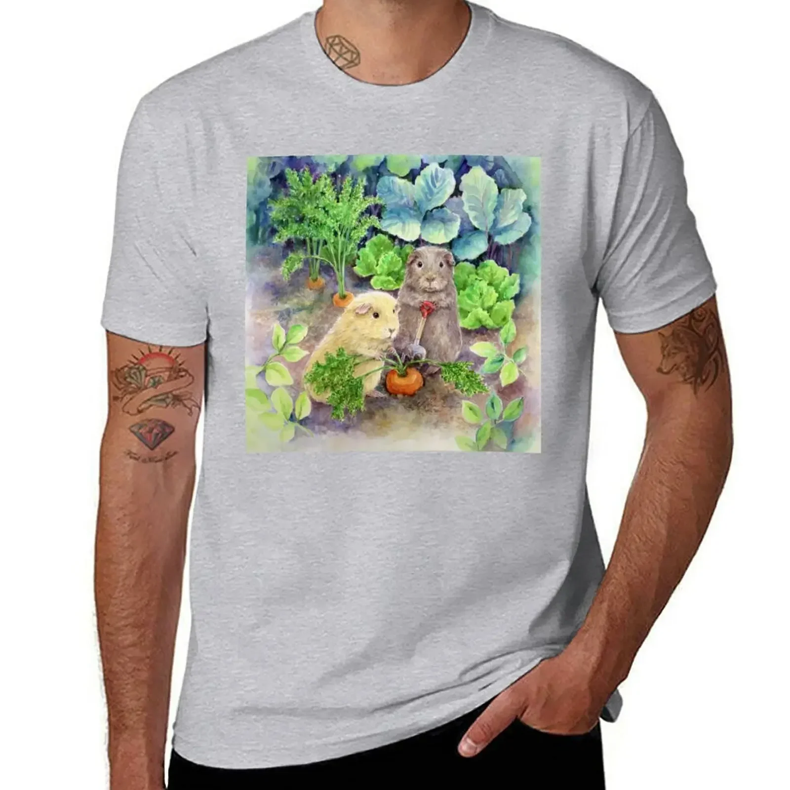 

The Gardeners T-shirt kawaii clothes blacks cute clothes Men's t shirts