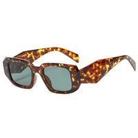 Marque De mode carré lunettes De Soleil femmes Vintage voyage petit Rectangle lunettes De Soleil Femme mode rétro Lunette De Soleil Femme 4