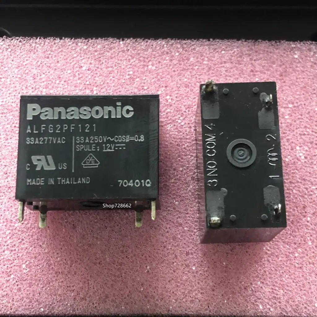 Alfg2pf121 33a 277vac 12vdc 4pin New Relay Relays AliExpress