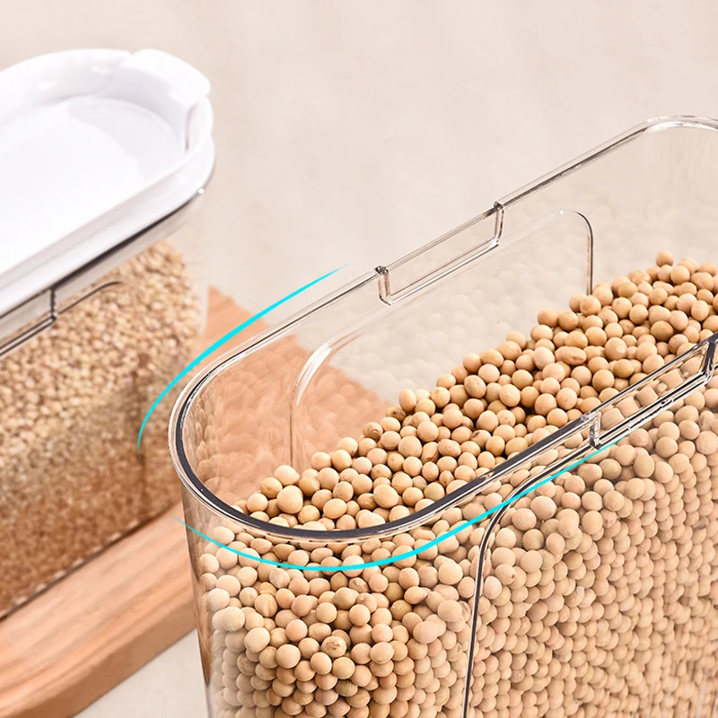 Transparent Sealed Moisture-Proof Insect Proof Storage Tank For Miscellaneous Grains Pet Grain kitchen storage box rice storage box food storage pots food storage container food storage can food storage box storage box