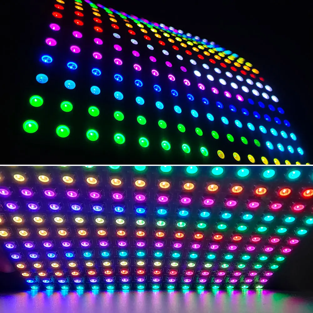 2-Pack 8x32 Led Matrix Panel, Ws2812b Led Matrix Martinique - View #4