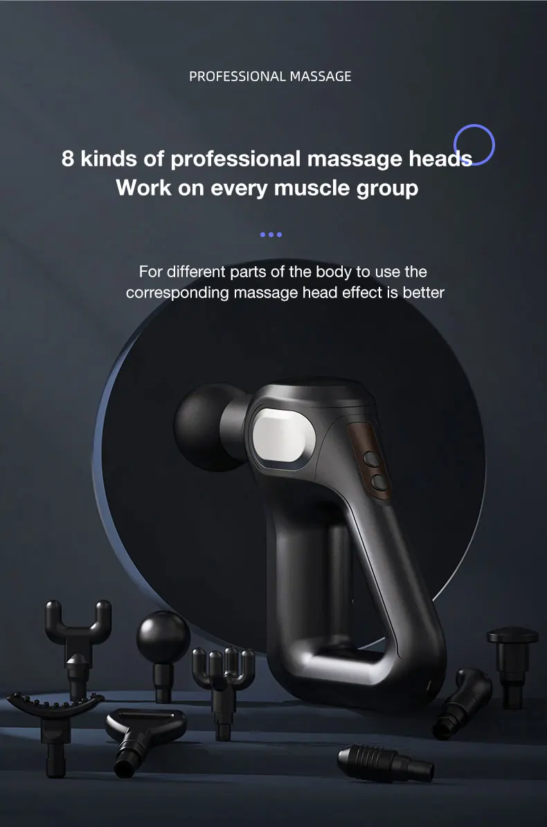 MUKASI Massage Gun Deep Tissue Electric Massager Neck Body Muscle 5 MUKASI Massage Gun Deep Tissue Electric Massager Neck Body Muscle 5