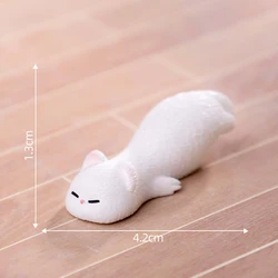 Adorable Cartoon Ferret Miniature Figurine for Home Decoration and Crafting Gifts (2)
