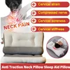 Anti-traction soy fiber pillow Neck pillow Breathable pillow improve sleep Adult simple health care comfortable and safe design 1