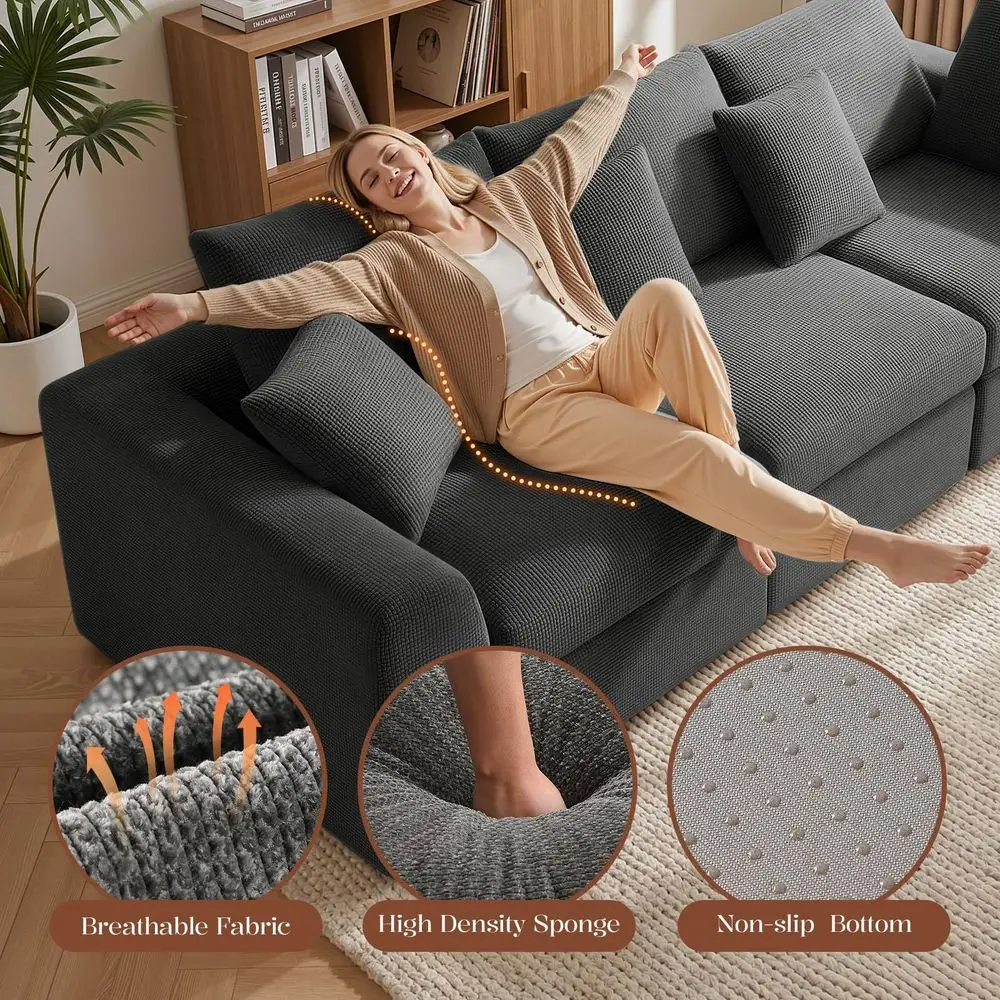 L Shape Cloud Sofa 4