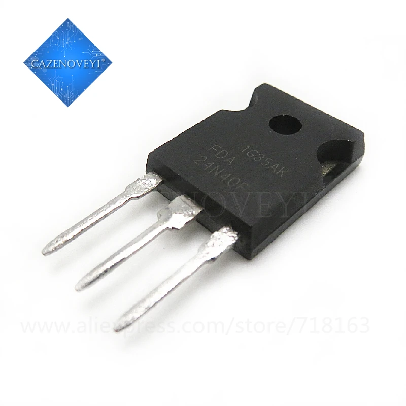 

10 шт./Лот FDA24N40F FDA24N40 24N40F MOSFET N-CH 400 В 23A TO-3PN В наличии