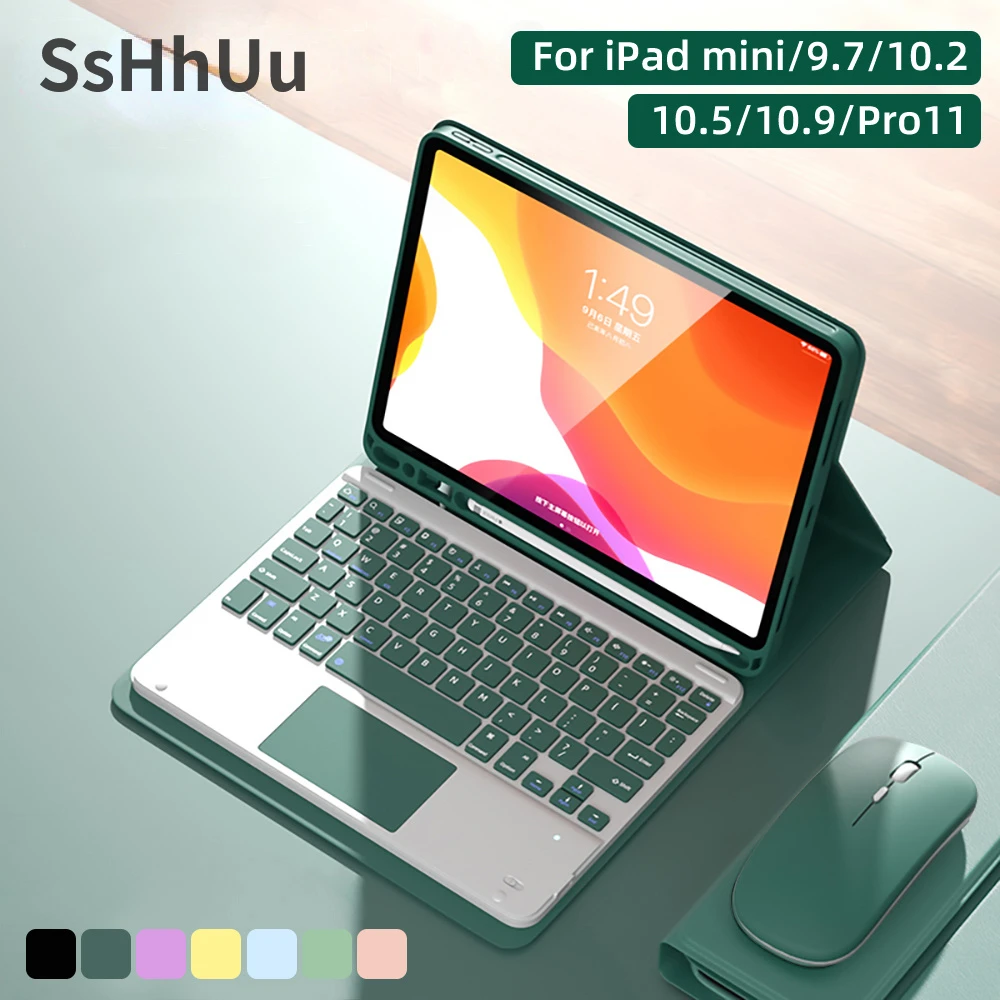 For Ipad Keyboard Case For Ipad Pro 11 2020 2021 Air 5 4 10.9 Mini 6 10