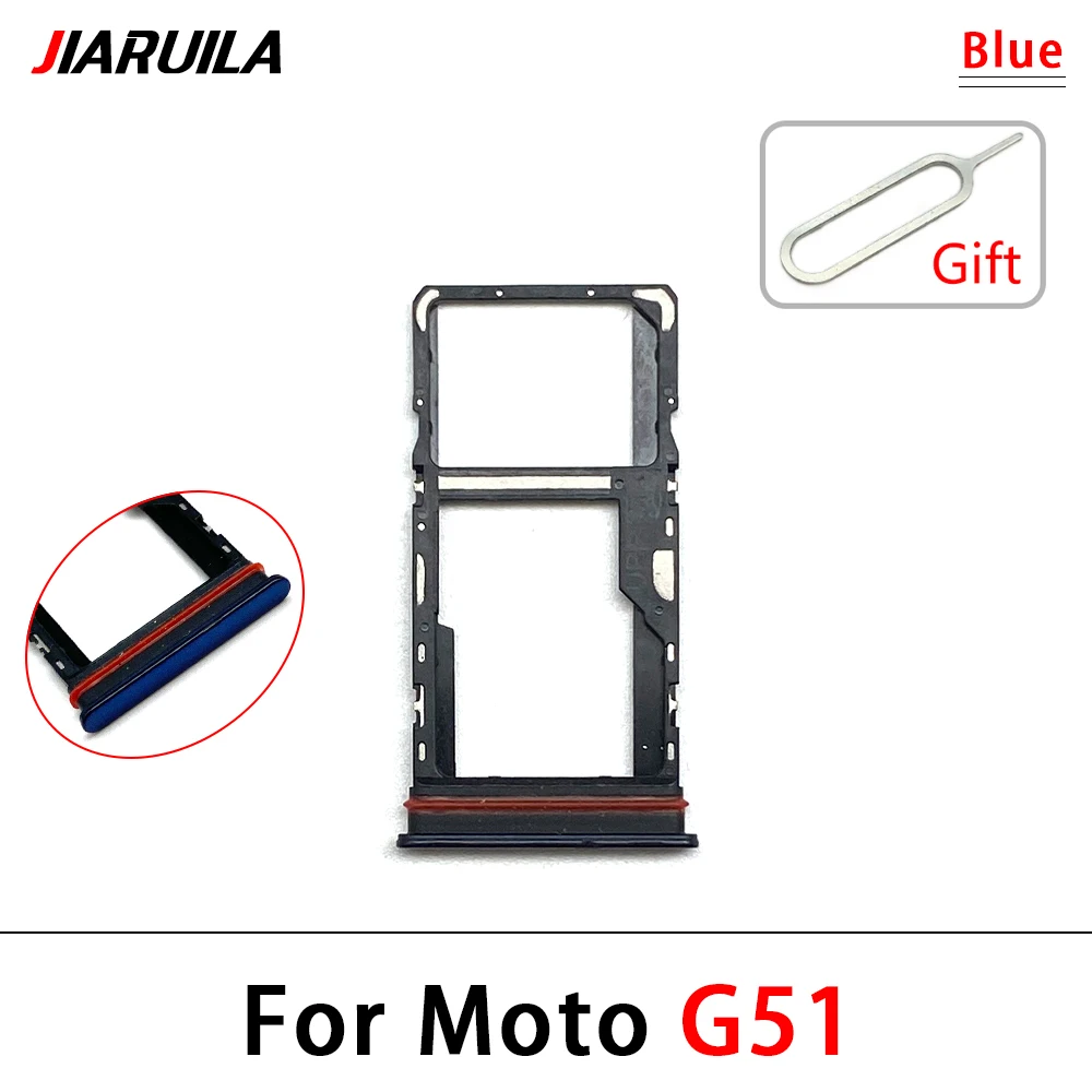 Enhanced SIM Card Holder Tray with Pin - Universal Replacement Adapter Socket