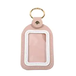 Premium Textured PU Car Key Case Cover - Universal Remote Protection & Storage Solution (Pink)