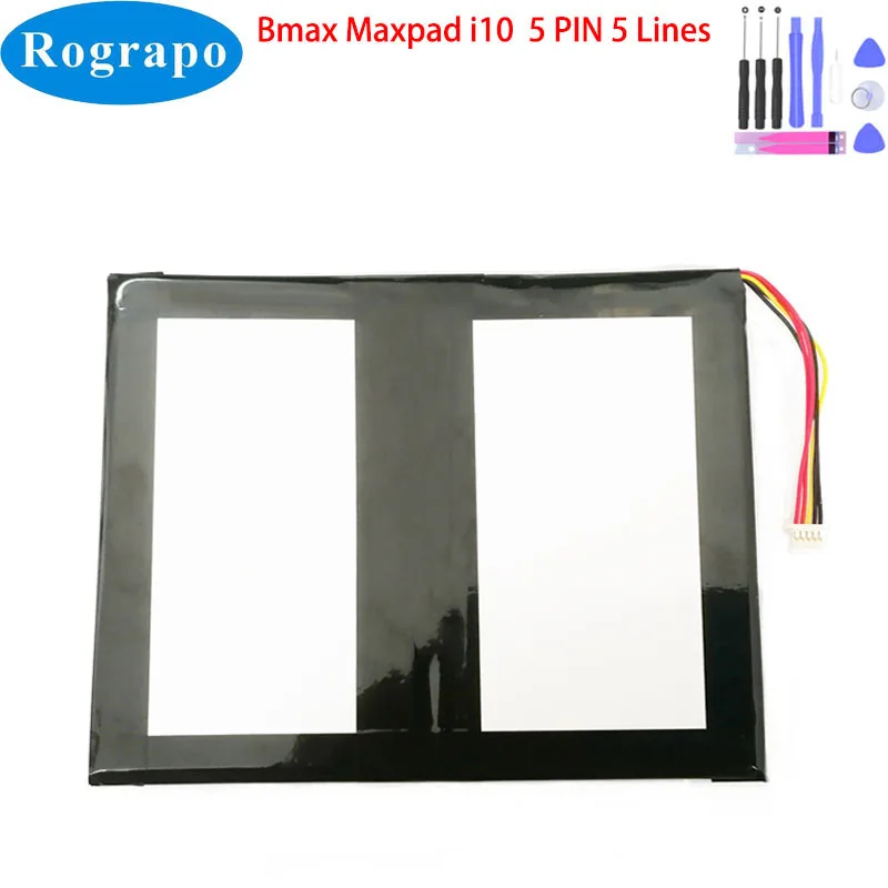 Nuova Batteria Per Tablet Pc 3.8V 9000Mah Per Bmax I10 Maxpad I10