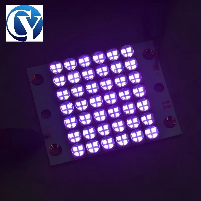 420W UV LED PCB Linear Light Source Curing High Power Module 365nm 385nm 395nm 405nm Offset Press Printing Press Curing Lamp