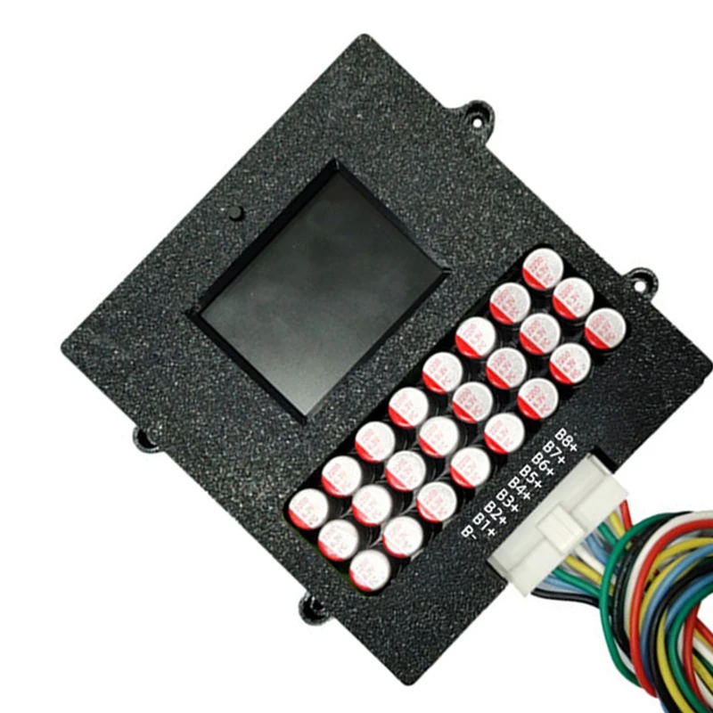 8S Active Balancer Lifepo4 Battery Voltage Tester 8S TFT Lipo/Lifepo4 Battery Voltage Tester 5A
