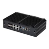 QOTOM Fanless Fileserver Router Mini PC Q20311G9 Q20321G9 Processor Atom C3338R C3558R AES-NI Firewall - 5x 2.5G LAN 4x SFP+ 3