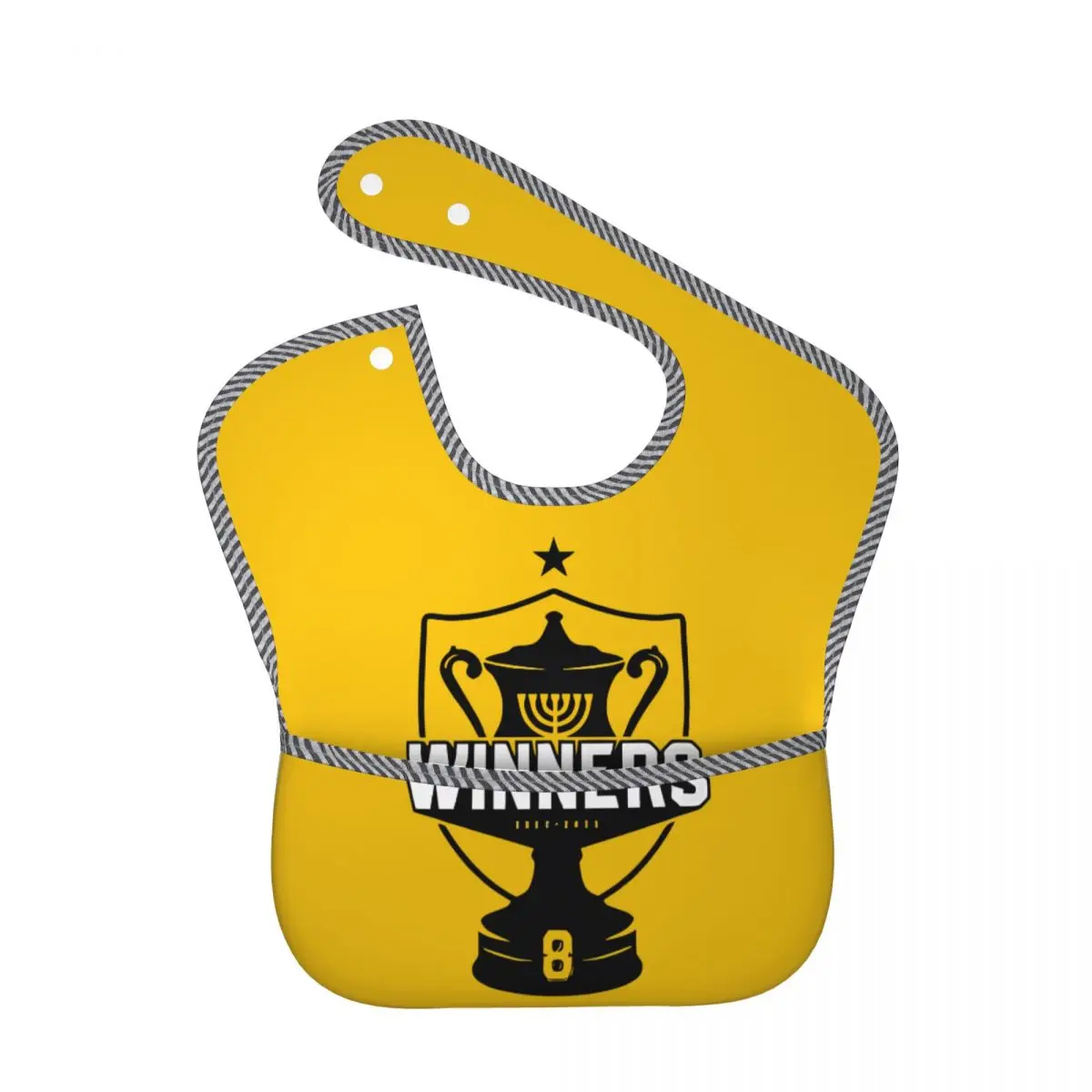 Israel Beitar Jerusa FC MHFC Champion Waterproof Soft Baby Bibs Kids Girls Boys Adjustable Kids Bibs Baby Lunch Feeding Supplies