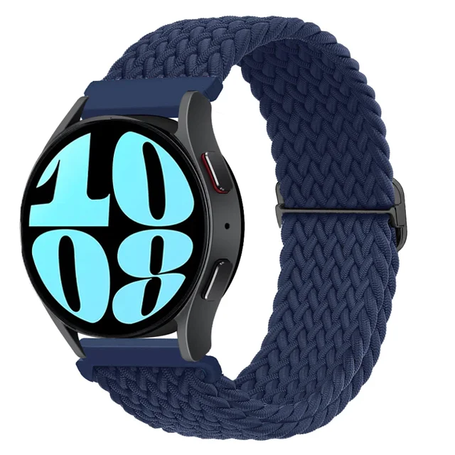 Braided Nylon Watch Band - 20mm/22mm Strap with Universal Fit