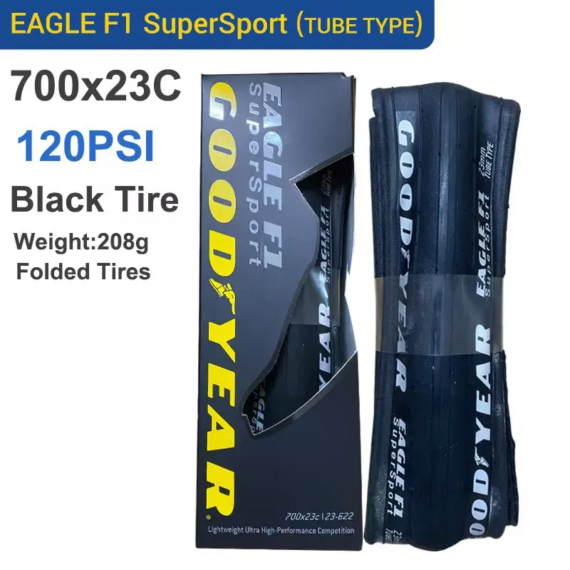 GOODYEAR　EAGLE F1　チューブタイプ　700×32c　BLACK GOODYEAR EAGLE F1 チューブタイプ 700×32c BLACK GOODYEAR