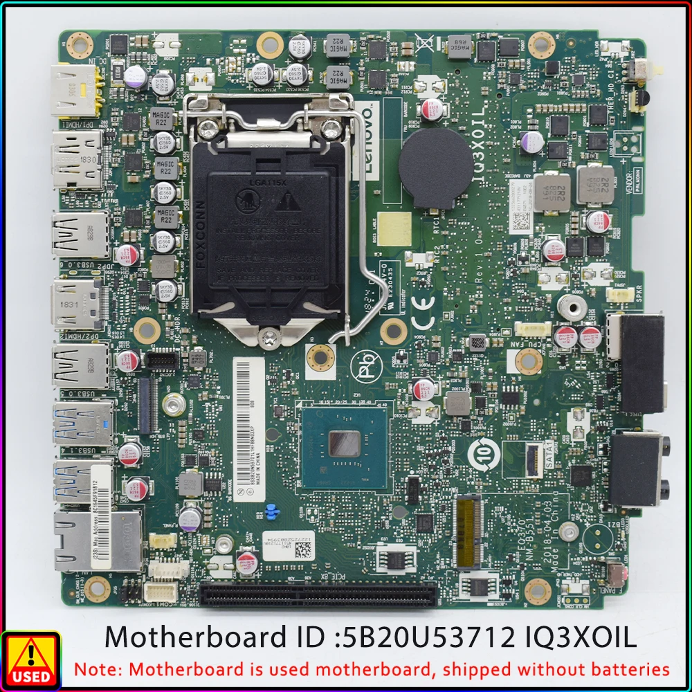 

FOR M720q M920q mini motherboard 5B20U53712 IQ3XOIL 01LM294 01LM292 5B20U53824