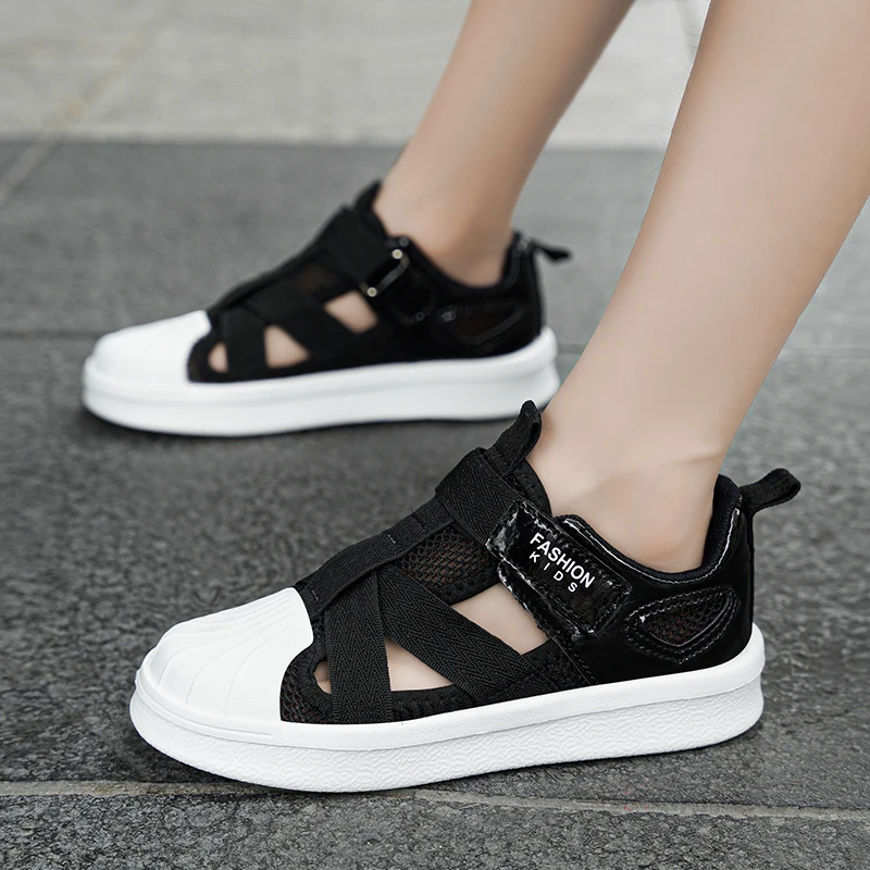 어린이 캐주얼 신발, 가벼운 학생, 통기성 메쉬 신발, 어린이 패션, 청키 스니커즈, 테니스, 5-12 세, 여름