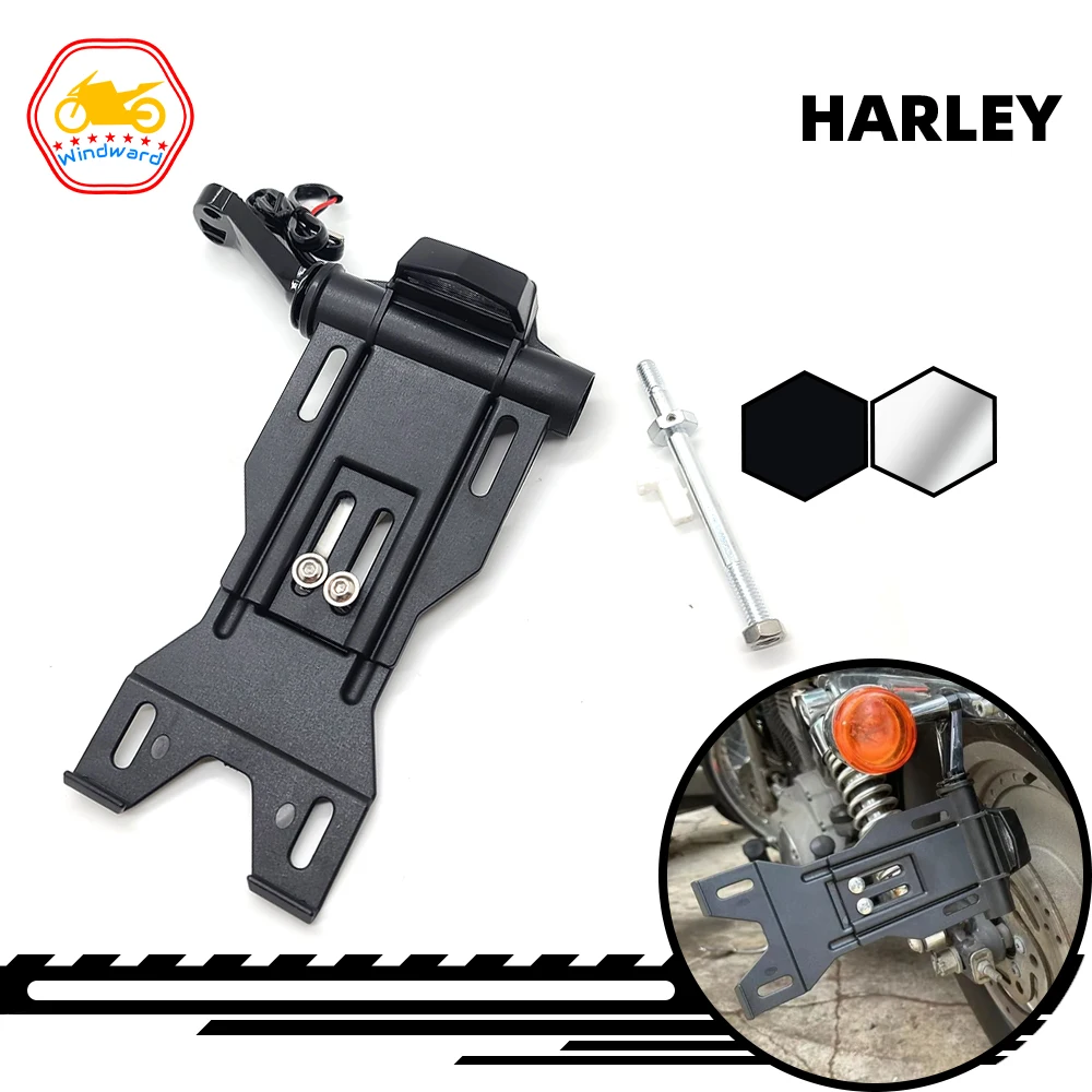 

Держатель номерного знака для мотоцикла Harley Sportster XL883 XL 1200 Dyna Low Rider FXDLS Street Bob FXDB