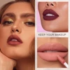 SAM SUGAR Kiss Stick Matte Lip Glaze Mist Surface Non stick Cup Holding Makeup Color Visible Lip Gloss Waterproof Velvet Lipstic 4