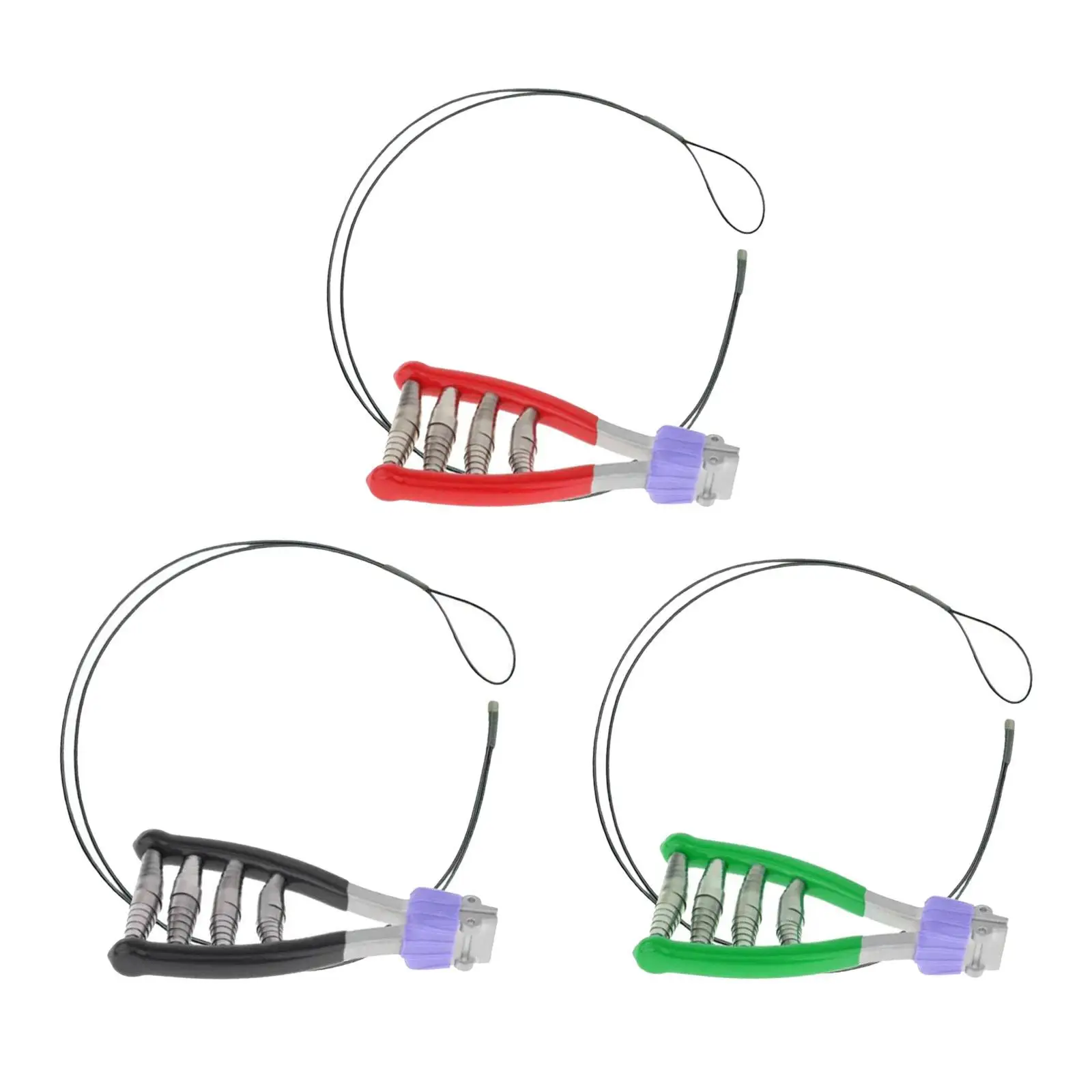 

String Starting Clamp Clamping Tool 1M Extension Cord Portable Aluminum Alloy 4 Springs Durable Tennis Equipment for Squash