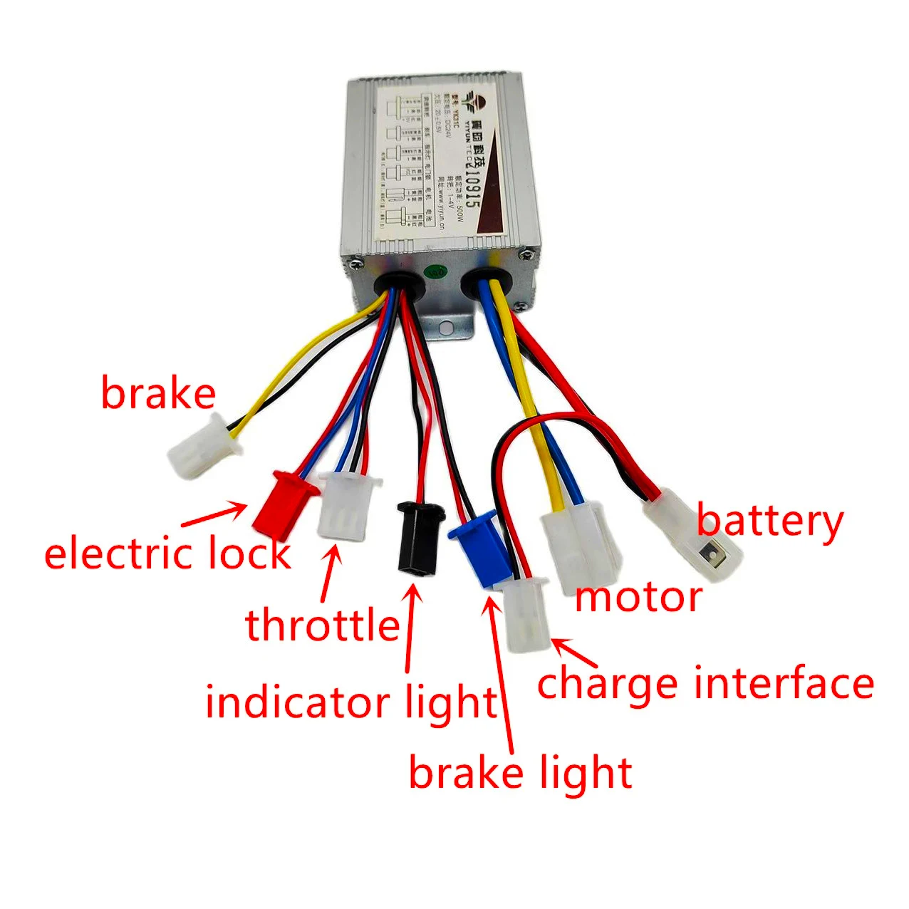 Regolatore Di Velocit&agrave; Per Motore A Spazzola 36V 500W &ndash; Acceleratore Per Scooter, ATV, Go Kart