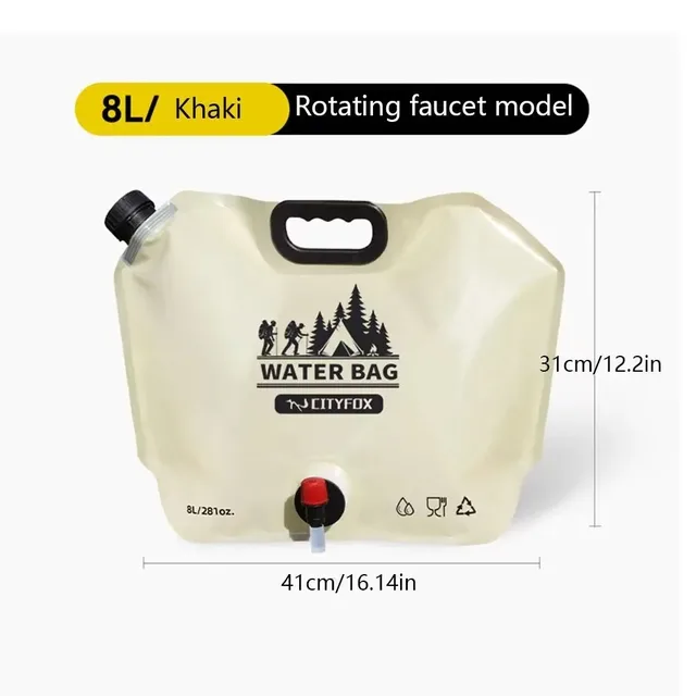8L Foldable Outdoor Water Storage Bag 1