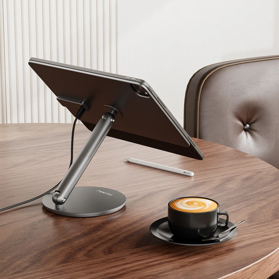 KUXIU X44PRO 磁気ワイヤレス iPad 充電スタンド 360 回転ベース