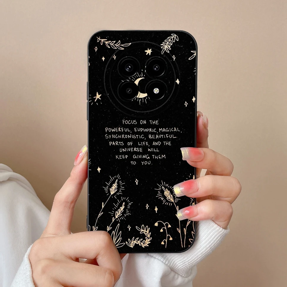 Fashion Aesthetic Style Soft Silicone Shockproof Protective Phone Case - Anti Slip Back Cover