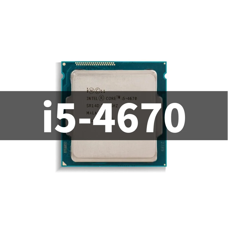 

Core i5-4670 i5 4670 четырехъядерный процессор LGA1150
