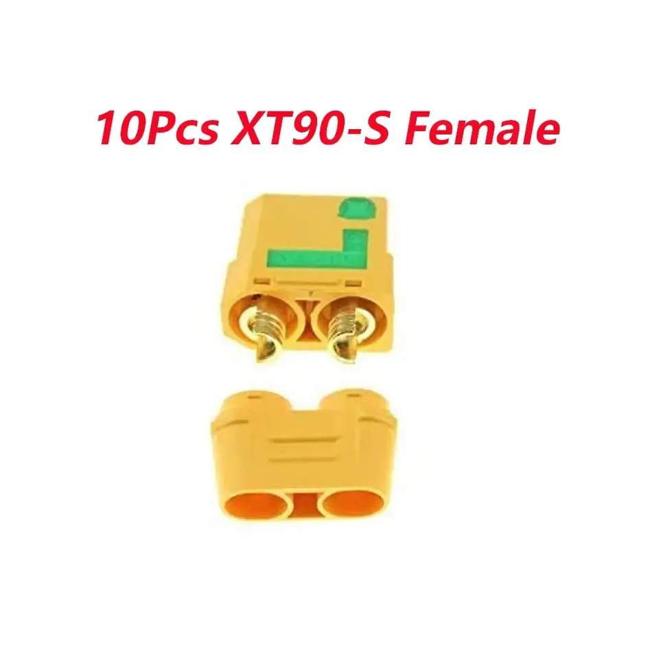 10 Pairs Amass XT90S XT90-S XT90 Connector Anti-Spark Male Female Connector for Battery, ESC and Charger Lead image 7