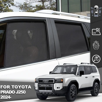 Toyota Land Cruiser J250 Magnetic Mesh Window Sunshade Set (2024–2025)