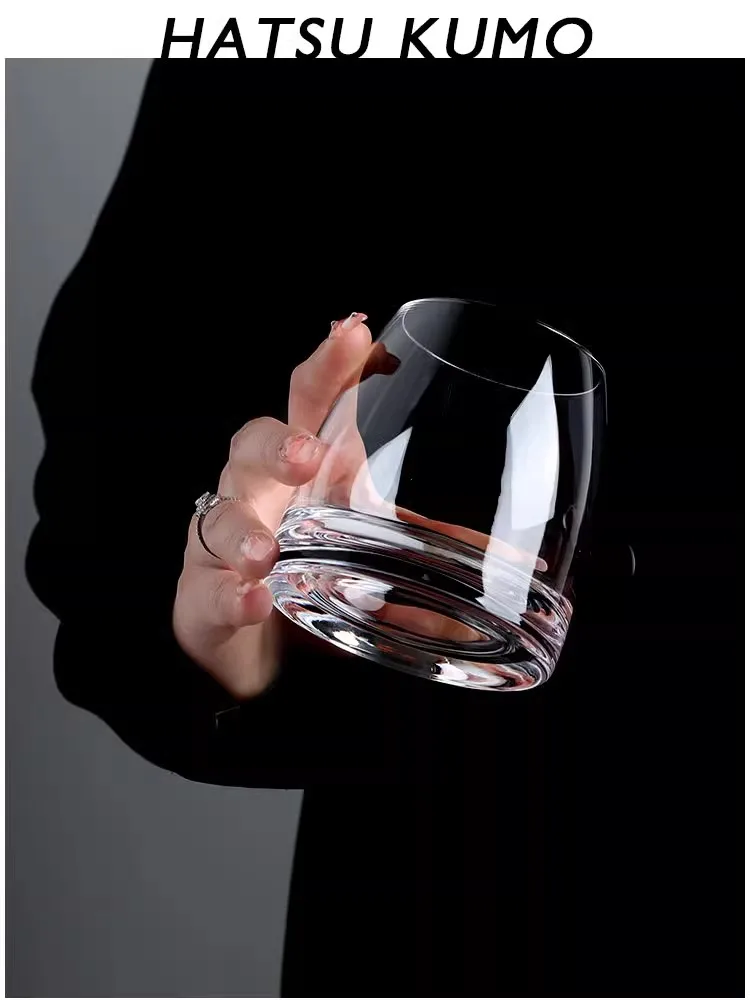 Single Malt Crystal Wine Tumbler, Private Collection, Whiskey, Vodka, Cognac, Brandy, Snifter Cup