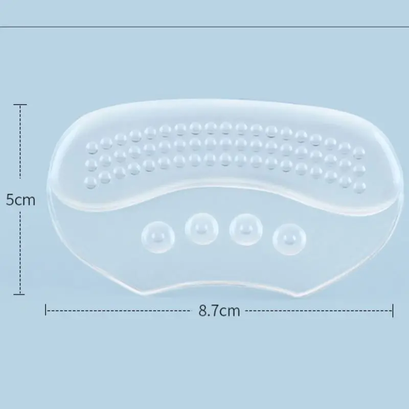 Shoe insoles silicone high heels heel sticker protector sneakers gel inserts heel cups anti-slip adjust size foot pad