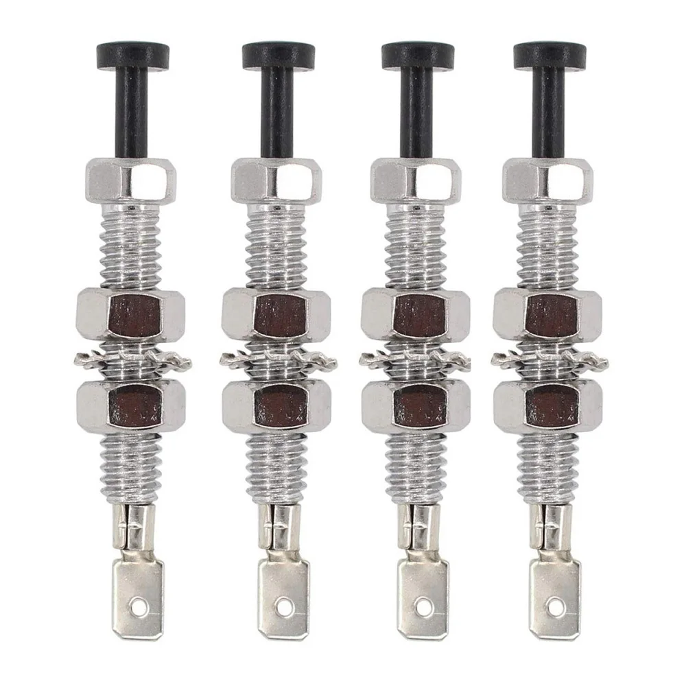 4Pcs Universal Car Alarm Security Adjustable Auto Truck Hood Door Pin