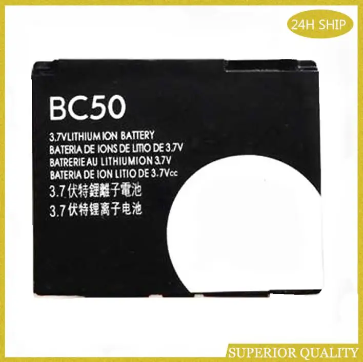 Bc50 700Mah Batteria Di Alta Qualità Per Motorola Moto Rizr Z3 Rokr Z6M Slvr L2 L6 L7 Krzr K1 K2 R1 Z1 Z3 E8 Cellulare