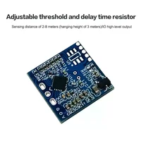 LD1020 10G Microwave Radar Sensor Module – Intelligent Human Motion Detection Induction Switch Module (1/3/5 PCS) - Image 2