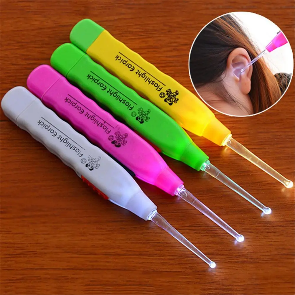 Led Luminous Ear Spoon Night Light Ear Picking Tool Remover