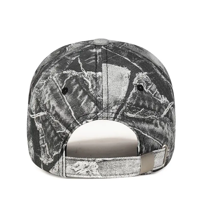 Embroidered Fish Mens Caps Camouflage Hunting Fishing Men Baseball Cap Summer Fisher Man Hat For Men Casual Bone Casquette