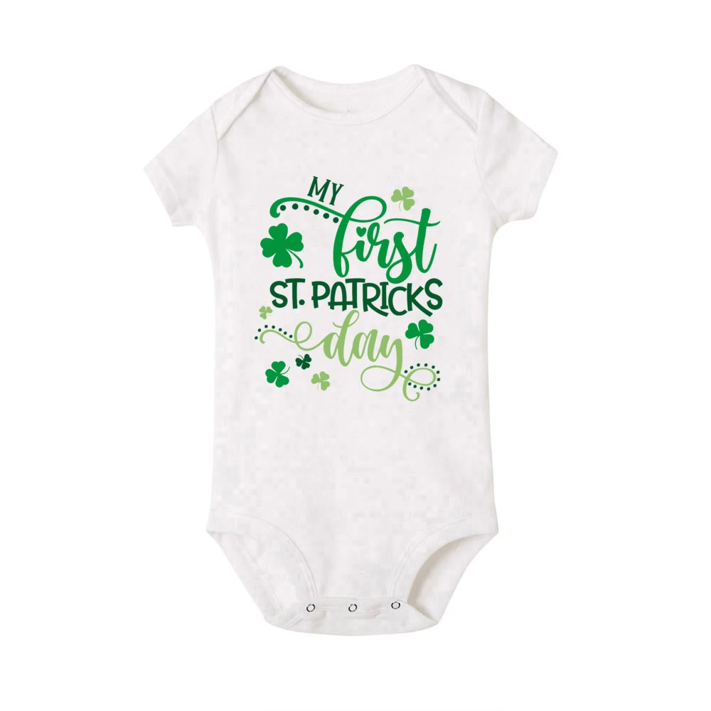 Baby's First St. Patrick’s Day Romper 4