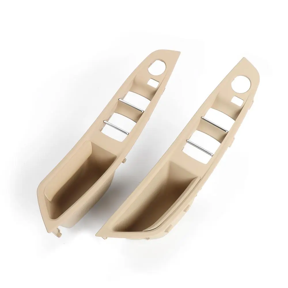 LHD RHD Interior Door Pull Handle Armrest Panel Trim Without Mirror Folding Button for BMW F10 F11 5 Series 2010-car door handle