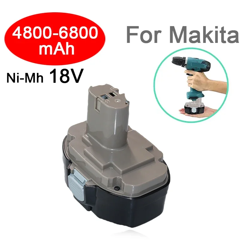 

6.8Ah 18V Replacement Batteries for Replacement Batteries 1822 1823 1833 1834 1835 PA18 Drill Tools Screwdriver Battery ML UB