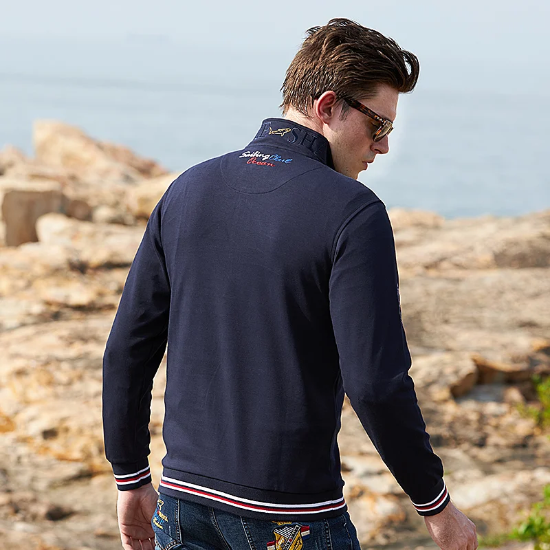 Рисунок 2 - Мужская рубашка-поло с длинным рукавом