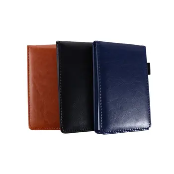 Multifunzione Pocket Planner A7 Notebook piccolo blocco Note quaderno copertina in pelle diario aziendale Memos cancelleria per ufficio scolastico