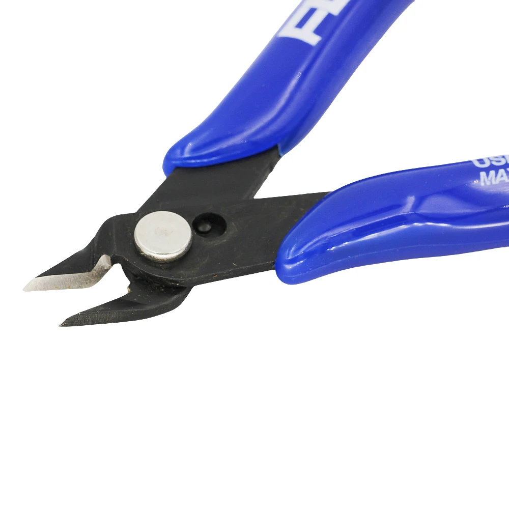 Electronic Diagonal Oblique Pliers Plastic Nozzle Side Cutting Nippers Wire Cutter Outlet Scissors Models Grinding Tools