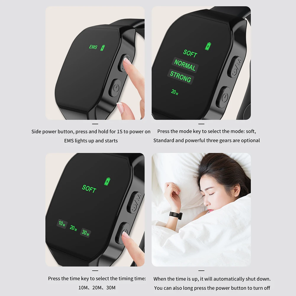 Smart Electric Sleep Aid Therapy Watch