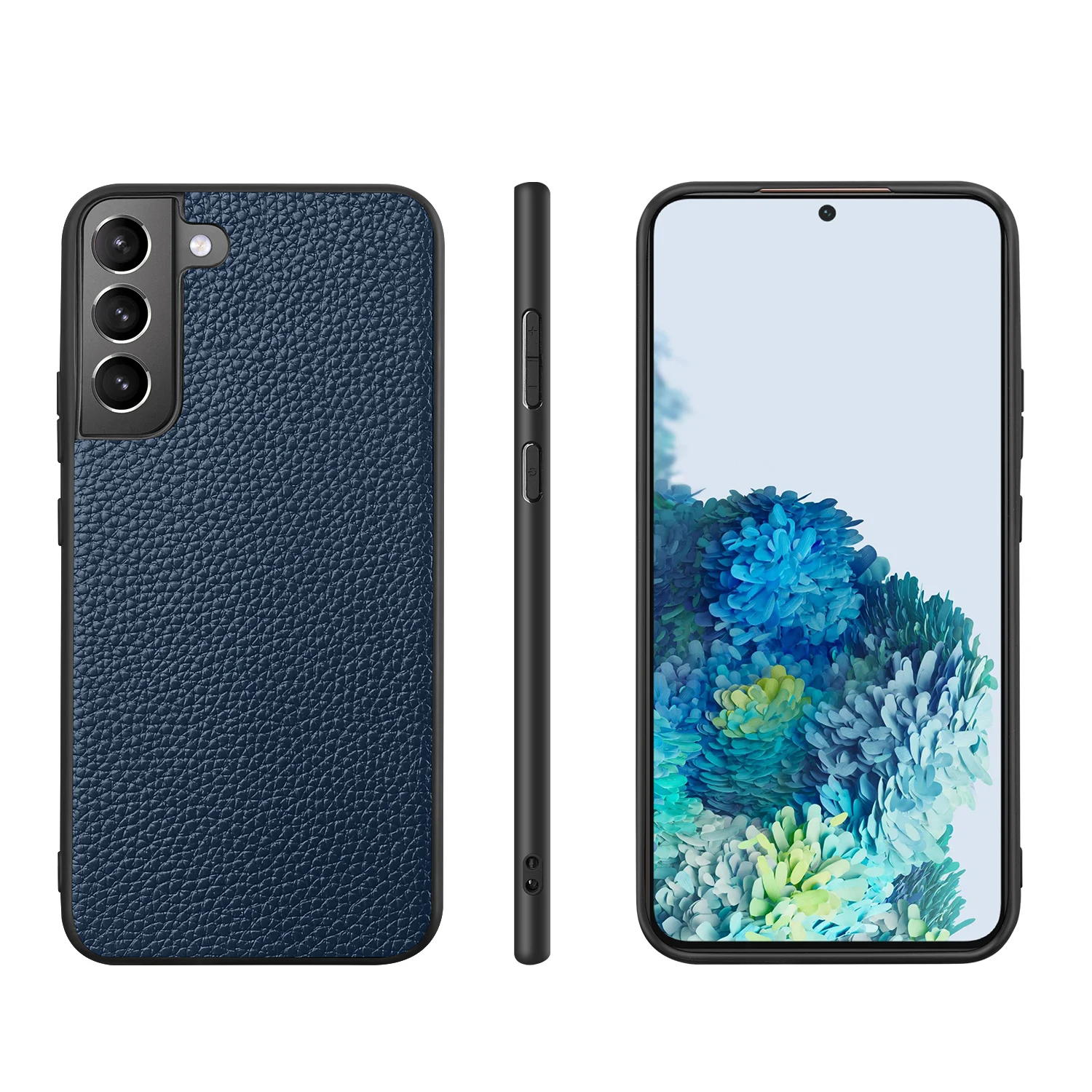 

Противоударный чехол из натуральной кожи для Samsung Galaxy S24 S23 S22