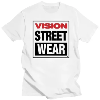 Men Women Vision Street Wear T-Shirt Vision Street Wear T-Shirt Blanks Vintage Summer Top Fitted T Shirts for Men 1