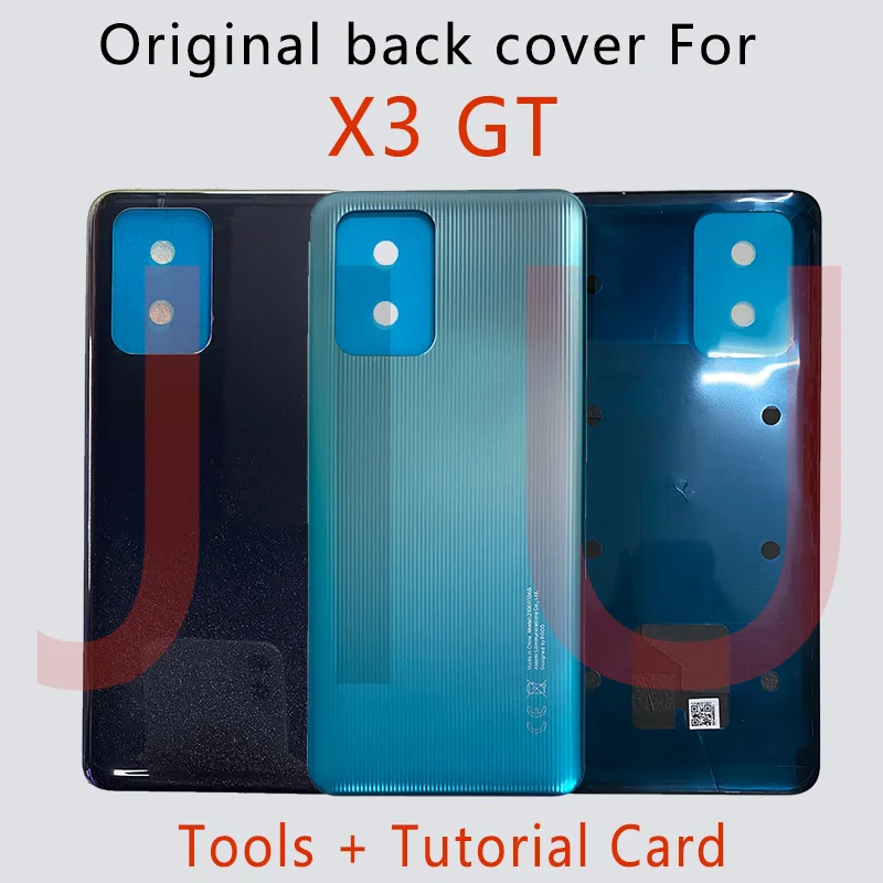 

100% original For POCO X3 GT battery back cover,Back Cover For Xiaomi poco x3gt, Replacement Rear Housing Cover