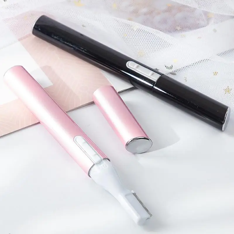 Eyebrow Trimmer Set Eyebrow Trimmer Eyebrow Razor Set Eyebrow Razor Facial Hair Remover Hair Remover Electric Eyebrow Razor Electric Facial Hair Eyebrow Trimmer Battery-Operated Painless Facial Hair Removal For Men Women Easy